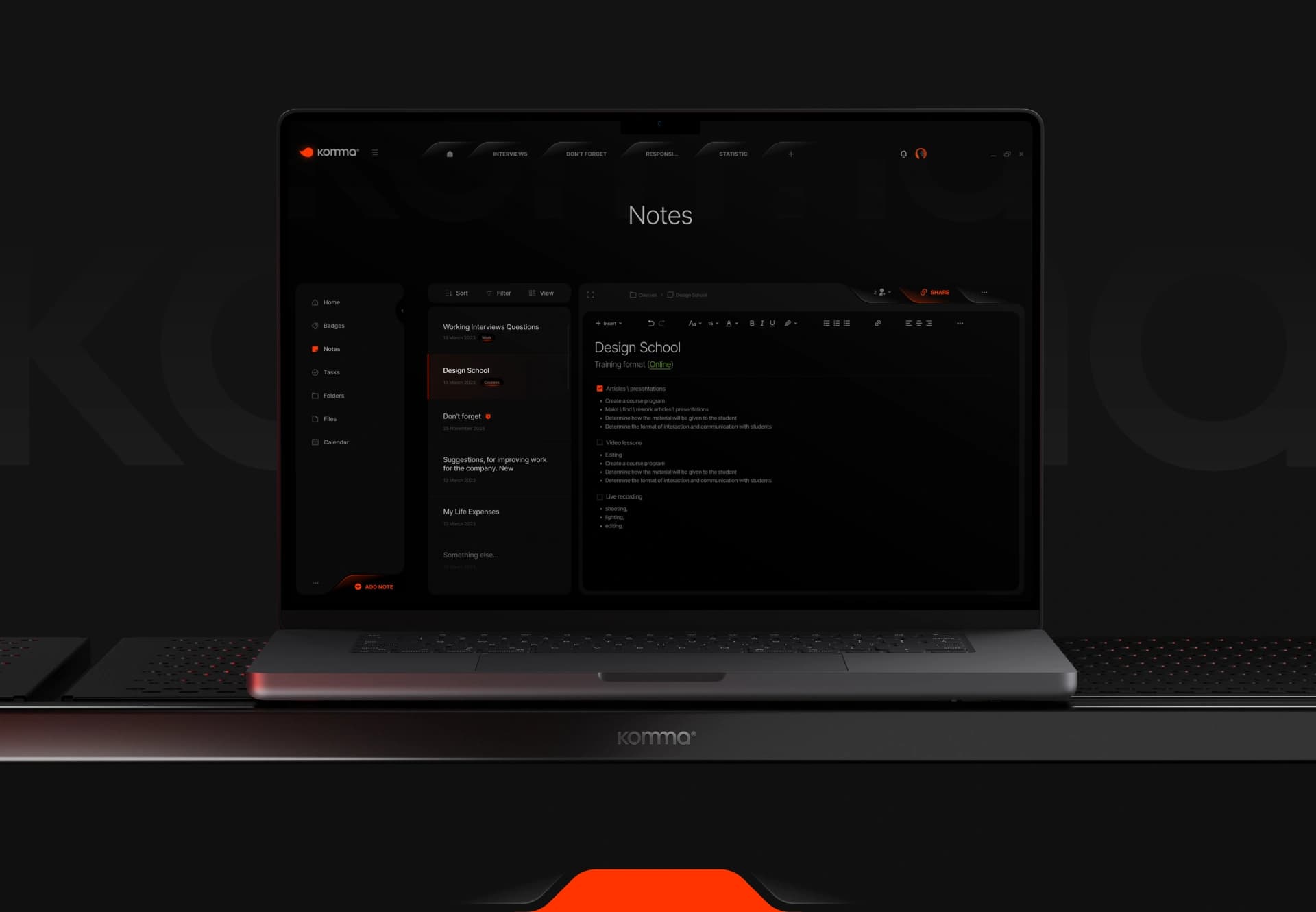 Komma — imagem 5